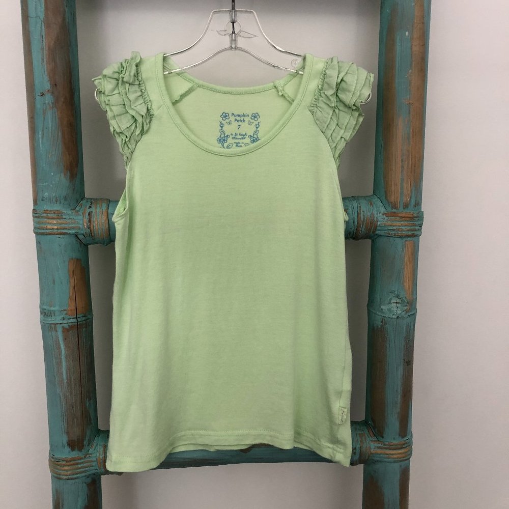 Ruffled Sleeve Top